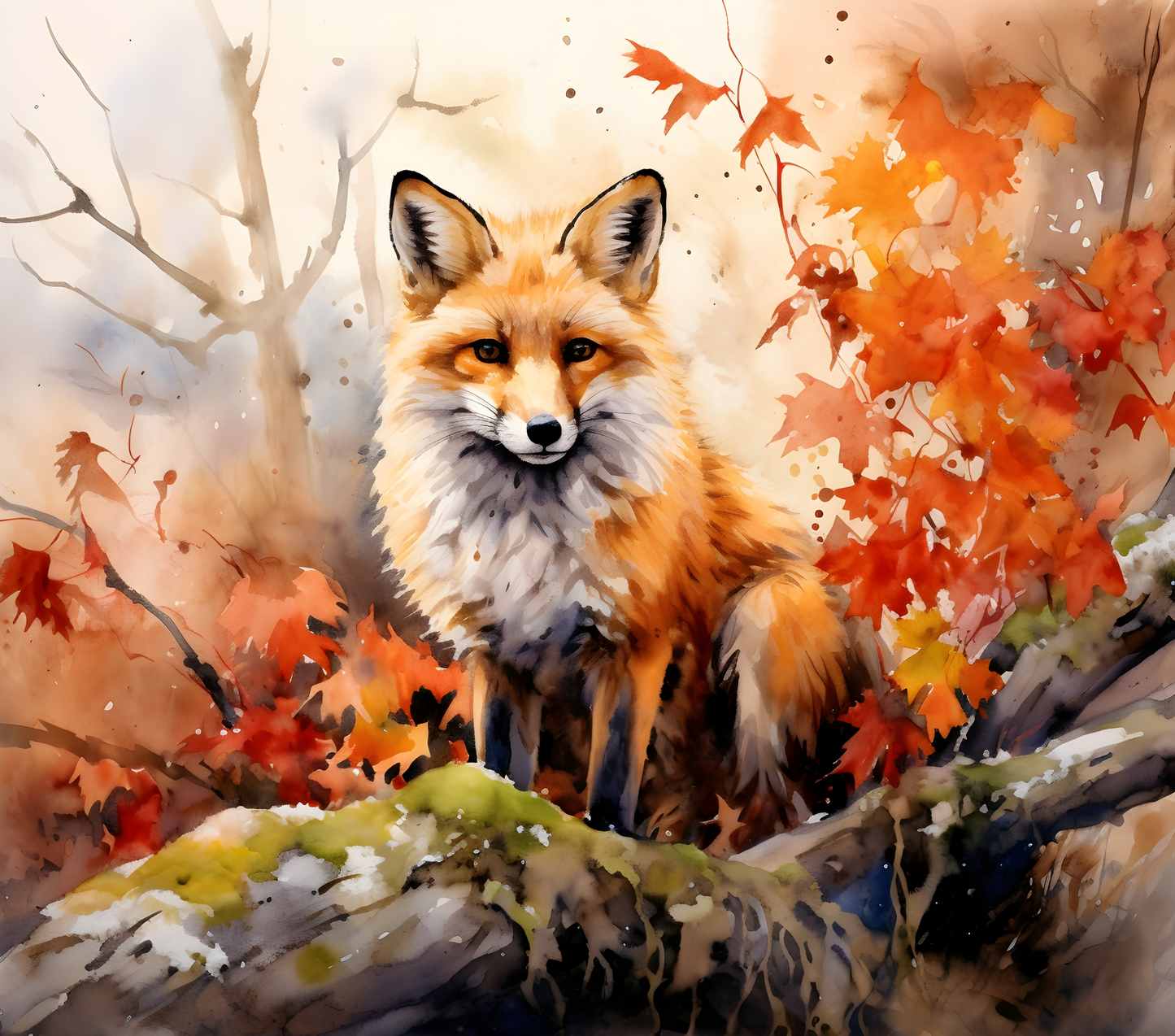 Fall Animals Sublimation Tumblers