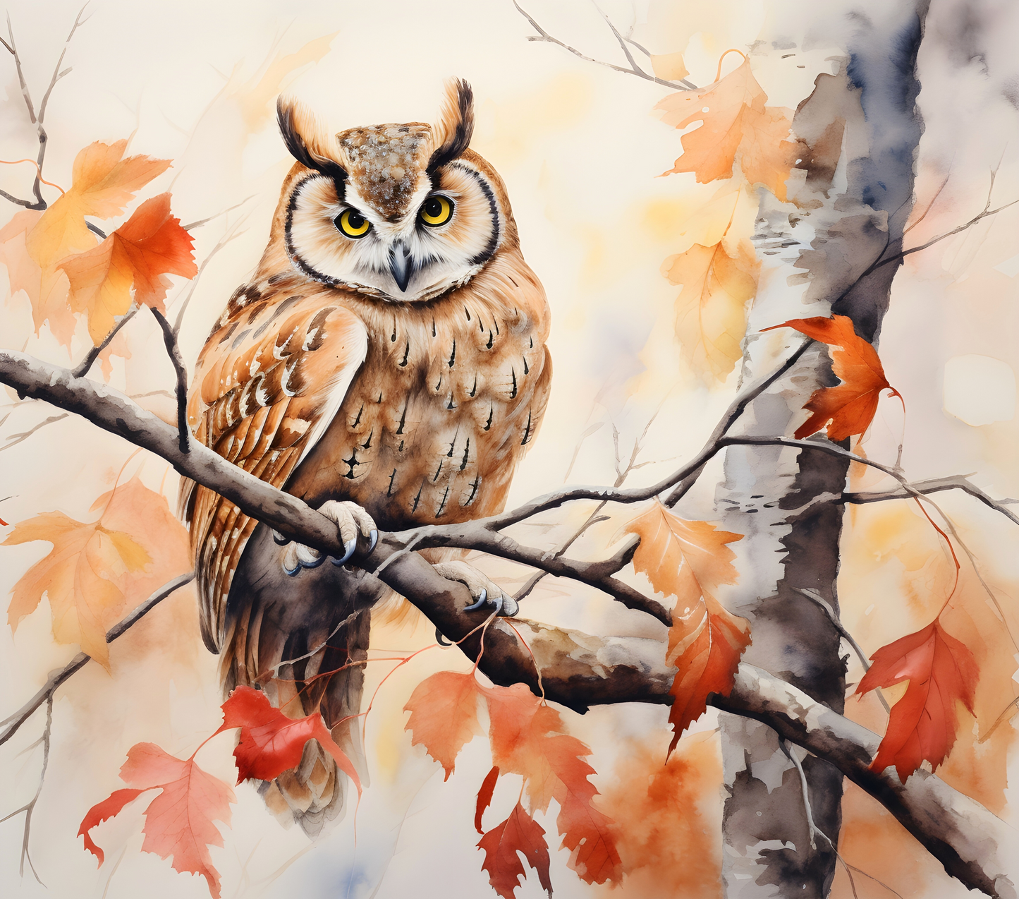 Fall Animals Sublimation Tumblers