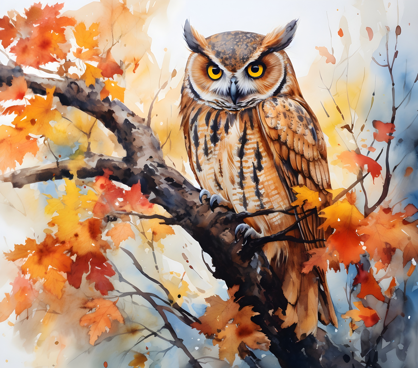 Fall Animals Sublimation Tumblers