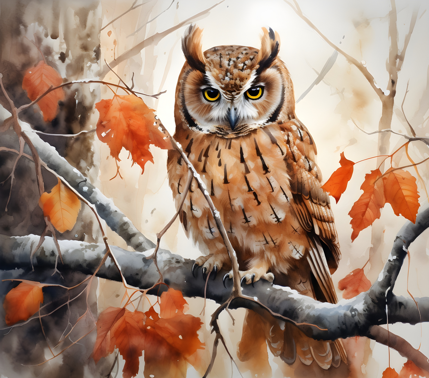 Fall Animals Sublimation Tumblers