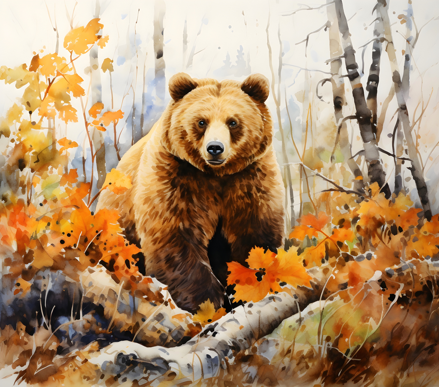 Fall Animals Sublimation Tumblers