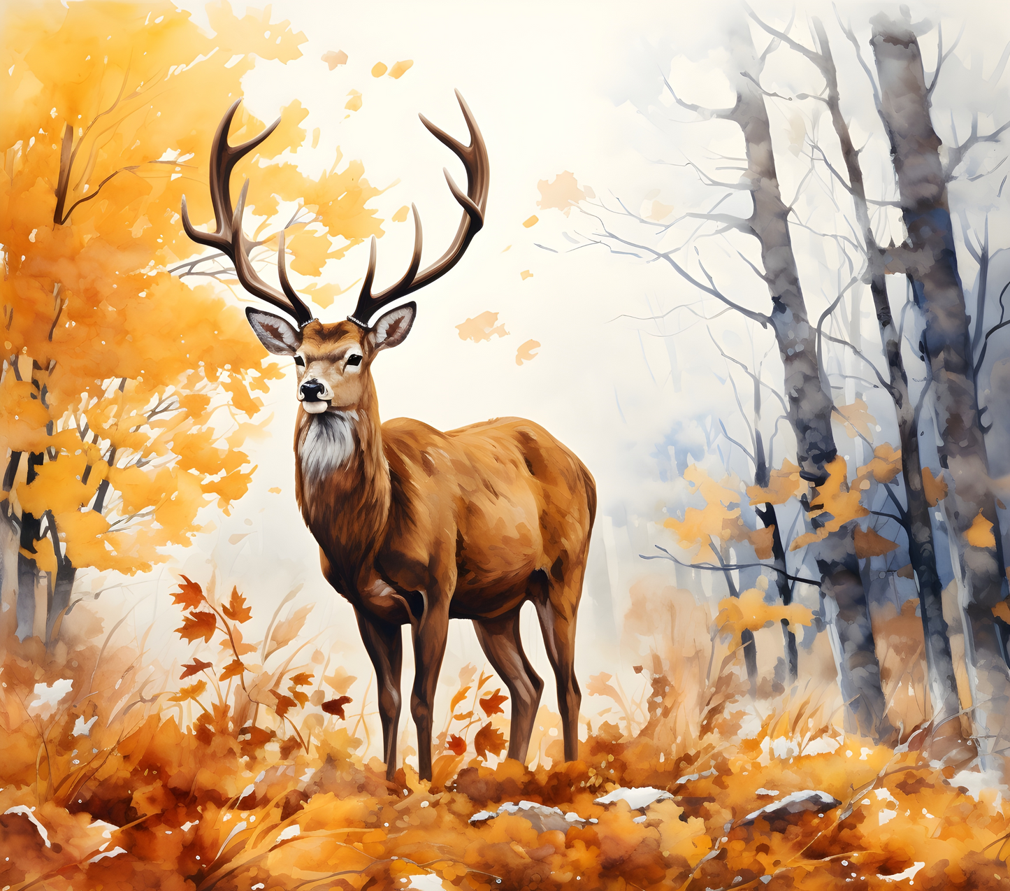 Fall Animals Sublimation Tumblers