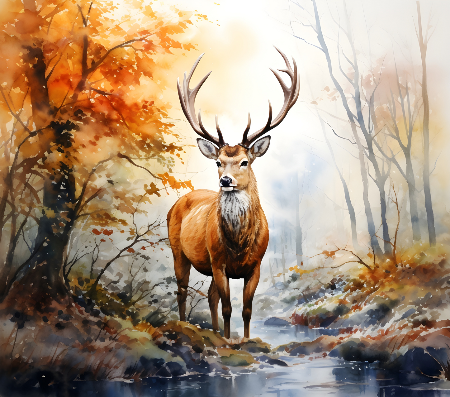 Fall Animals Sublimation Tumblers