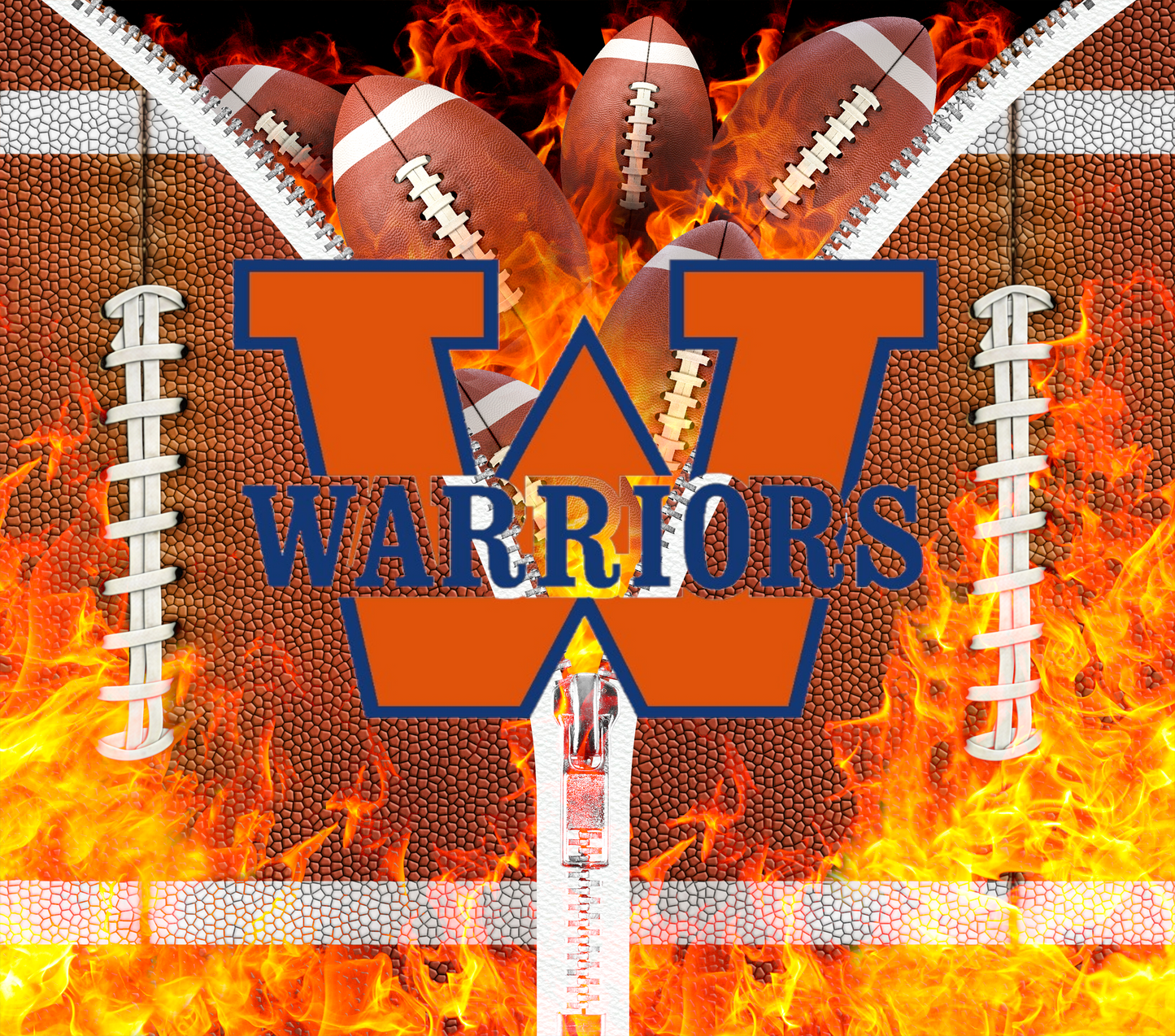 Wells Warrior's Football and Cheer