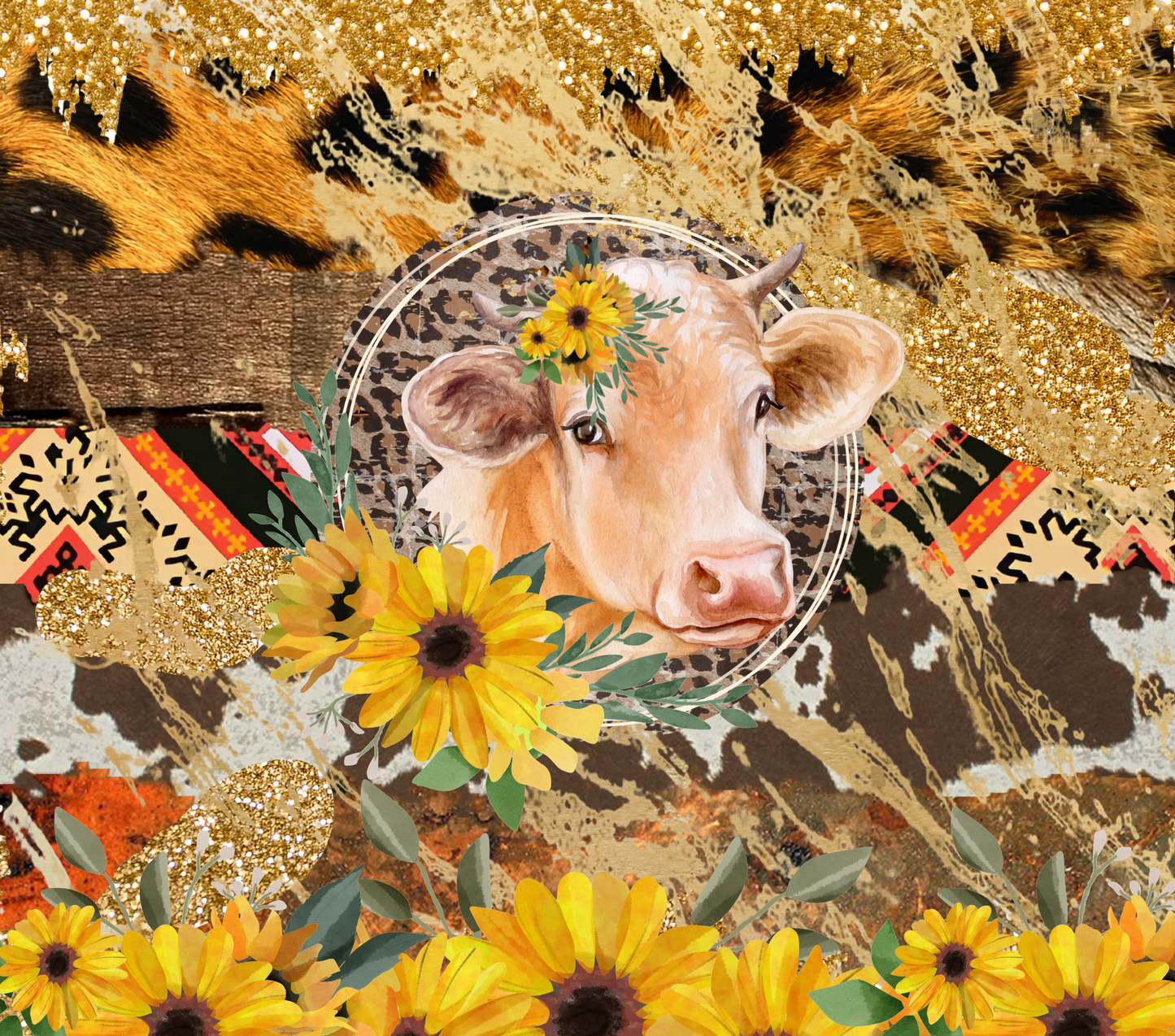 Cow Tumblers/ Halloween/ Christmas